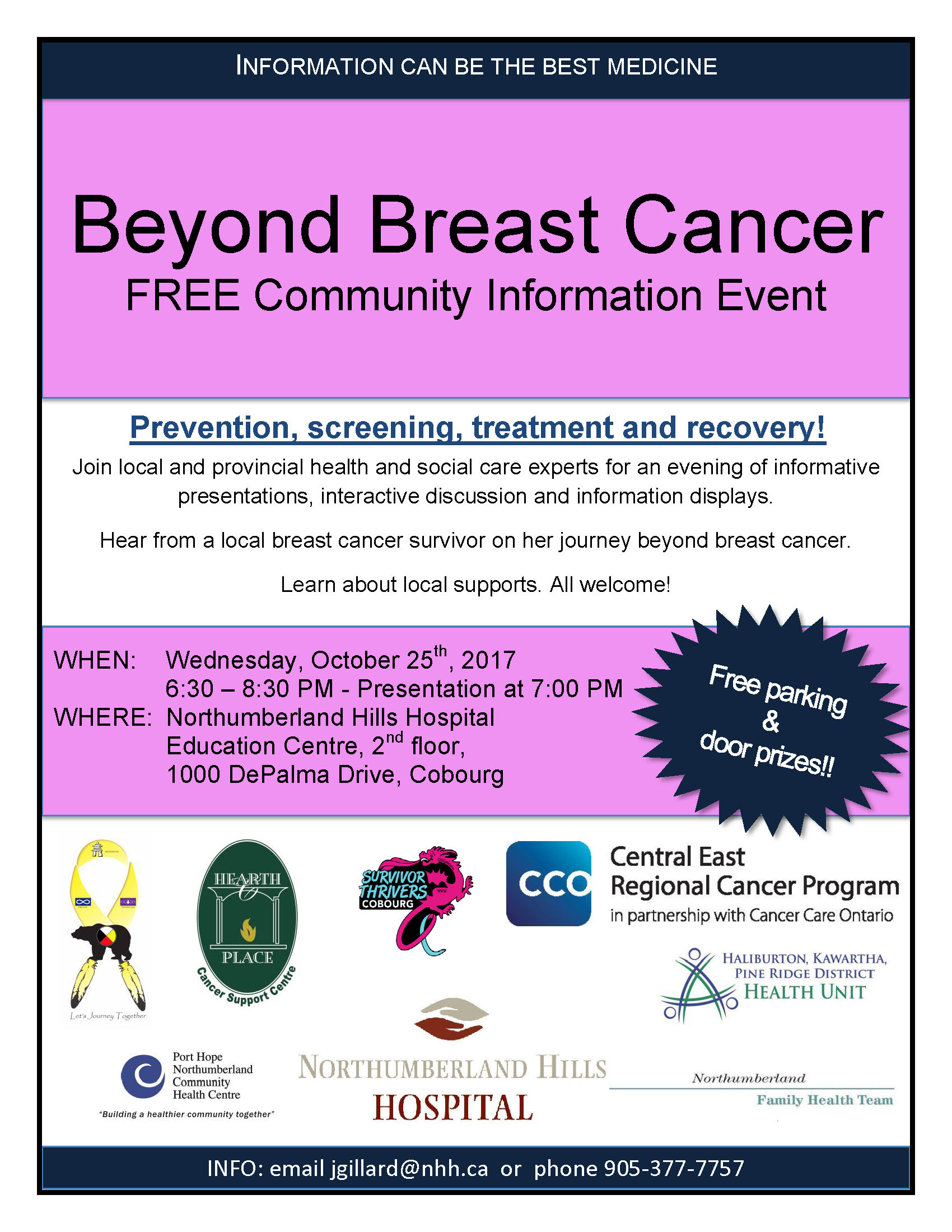 Beyond Breast Cancer Poster Beyond Breast Cancer Poster